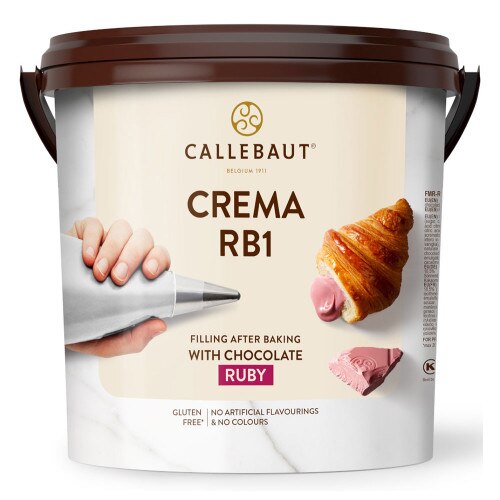 Callebaut Crema Ruby Chocolate Filling - 5kg